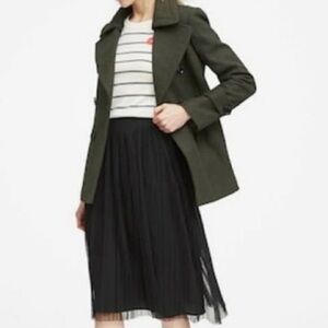 NWT Banana Republic Pleated Tulle Midi Skirt